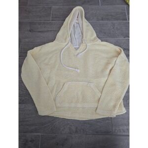 Trade Heritage Apparel Yellow‎ Knit Hoodie Pullover Comfy Loungewear Swim Small